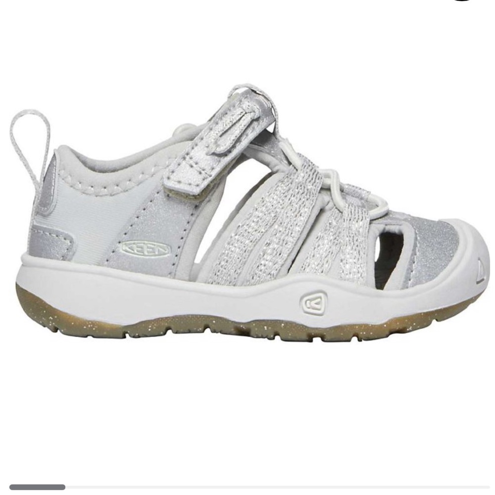 Keen silver shoes toddler girl size 7